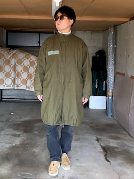 「CIOTA（シオタ）のアイテム」を使った、宇宙太（ウチュウタ）さん（メンズ・171cm）の冬コーディネート