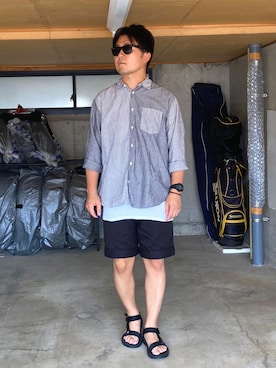 宇宙太(ウチュウタ)さん(メンズ・171cm)の夏コーディネート