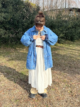 「ASICS（アシックス）のGEL-KAYANO 14 (ゲルカヤノ 14)（スニーカー、ブラック系）」を使った、yukie.さん（レディース・155cm）の冬コーディネート