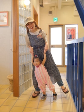 「秋服」｜「アイテム（サンダル）」を使った、yukie.さん（レディース・155cm）の秋コーディネート