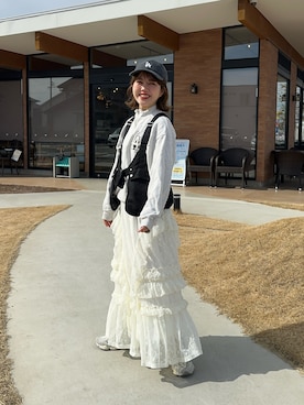 「PILIT（ピリット）のアイテム」を使った、yukie.さん（レディース・155cm）の冬コーディネート