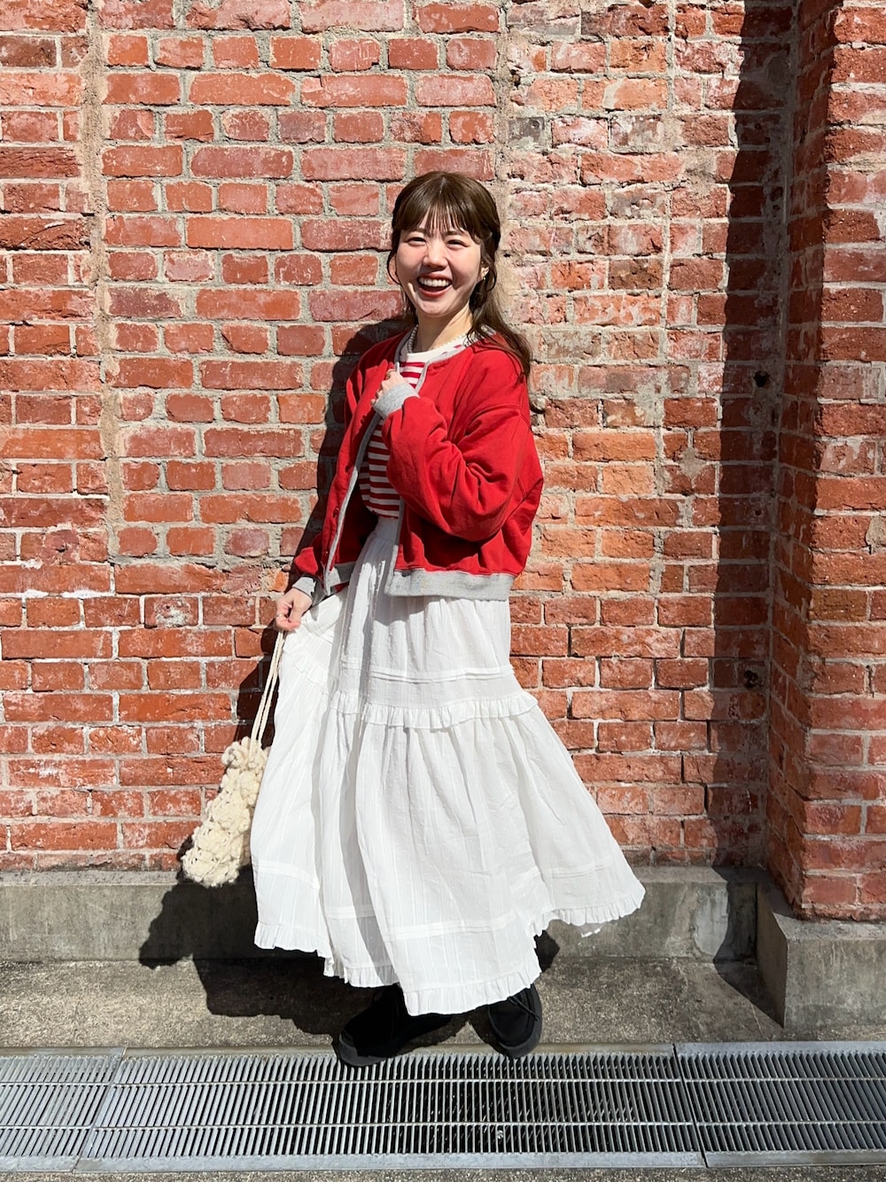 BEAMS BOY（ビームスボーイ）の「2トーン スウェット カーディガン
