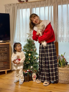 「riziere（リジェール）のアイテム」を使った、yukie.さん（レディース・155cm）の冬コーディネート