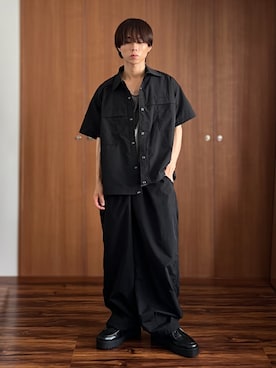 「アイテム（パンツ）」を使った、miyagi さん（メンズ・161cm）の夏コーディネート