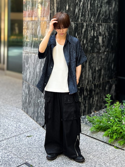 Denim parachute pants/デニムパラシュートパンツ（デニムパンツ