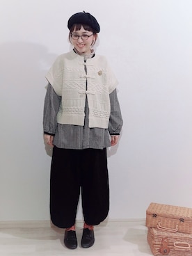 kakolatteさん（レディース・154cm）の冬コーディネート