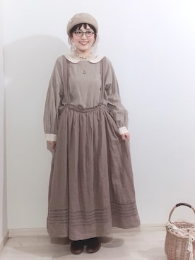 kakolatteさん（レディース・154cm）の冬コーディネート