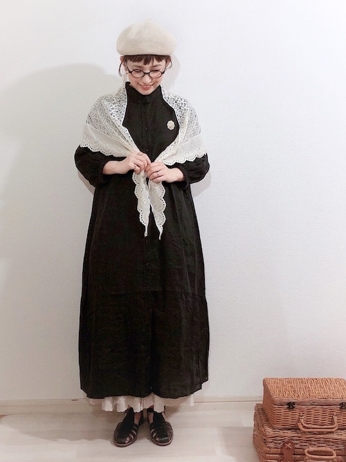 Samansa Mos2（サマンサ モスモス）の「35th SA刺繍三角ストール