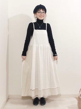 kakolatteさん（レディース・154cm）の冬コーディネート