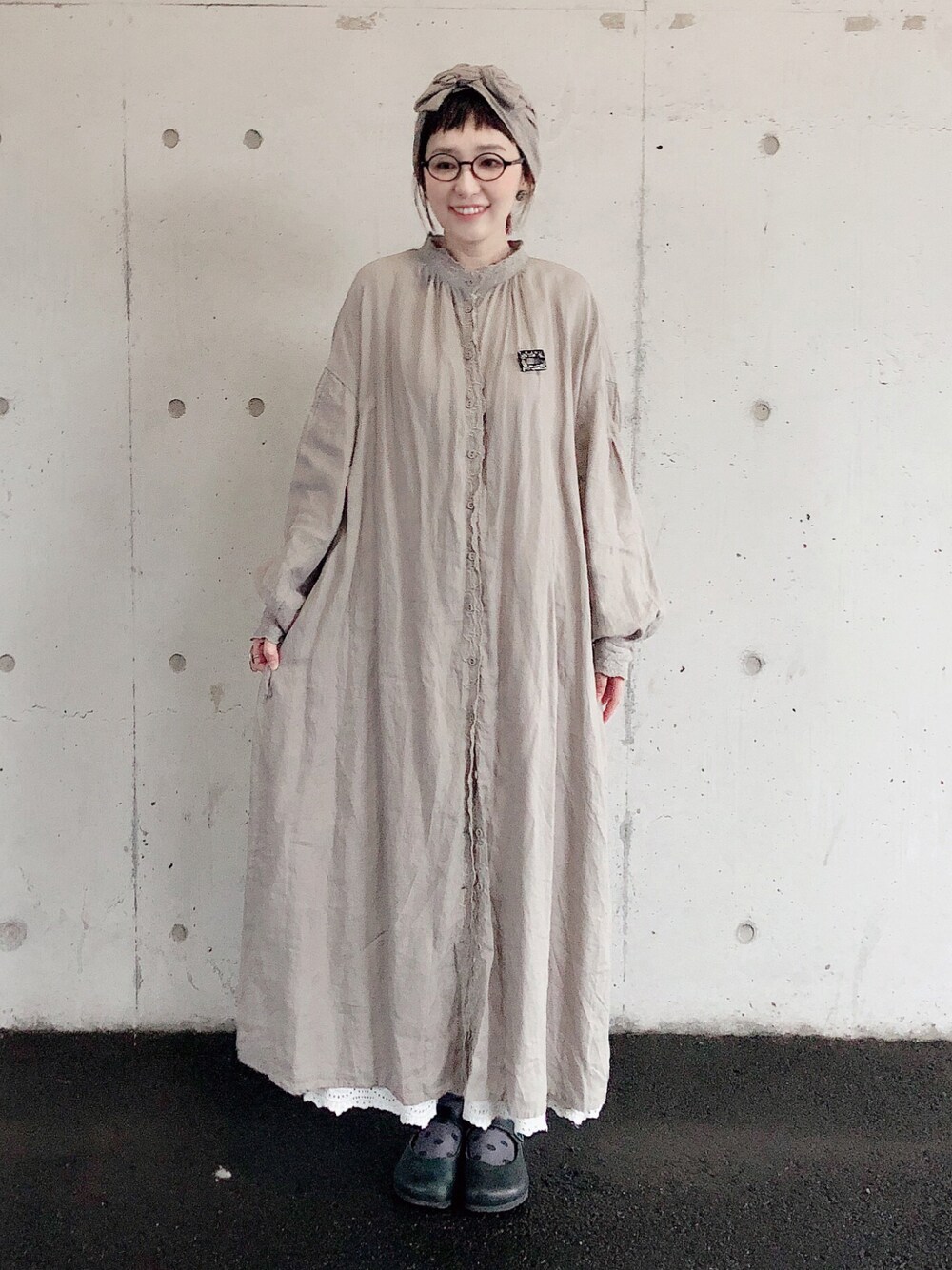 Samansa Mos2（サマンサ モスモス）の「35th【Slowlinen】スカーフ刺繍