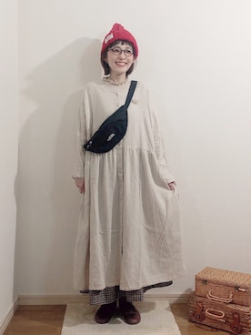 kakolatteさん（レディース・154cm）の冬コーディネート