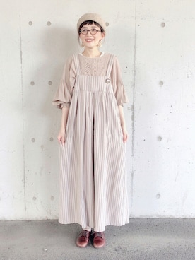 kakolatteさん（レディース・154cm）の秋コーディネート