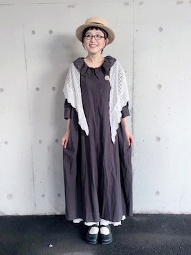 「イロチ買い」｜kakolatteさん（レディース・154cm）の夏コーディネート