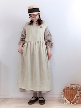 kakolatteさん（レディース・154cm）の春コーディネート