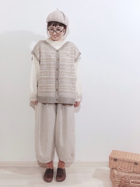 kakolatteさん（レディース・154cm）の冬コーディネート