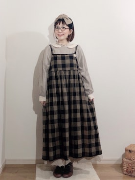 kakolatteさん（レディース・154cm）の冬コーディネート