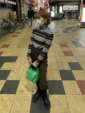 「MARY QUANT（マリークワント）のアイテム（アクセサリー）」を使った、ぱぴこさん（レディース・151cm）の春コーディネート