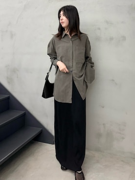 「select MOCA Et（セレクトモカエト）のアイテム」を使った、umeさん（レディース・164cm）の夏コーディネート