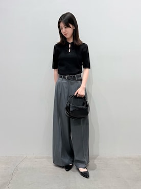 「select MOCA（セレクトモカ）のアイテム（バッグ）」を使った、umeさん（レディース・164cm）の夏コーディネート