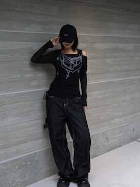 「Vini（ヴィニ）のアイテム」を使った、りんかさん（レディース・156cm）の秋コーディネート