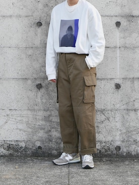 「stein」｜「アイテム（その他）」を使った、まーさん（メンズ・173cm）の春コーディネート