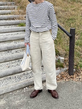 「アイテム（トートバッグ）」を使った、まーさん（メンズ・173cm・20代）の冬コーディネート