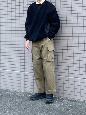 「フランス軍」｜「アイテム（その他）」を使った、まーさん（メンズ・173cm）の秋コーディネート