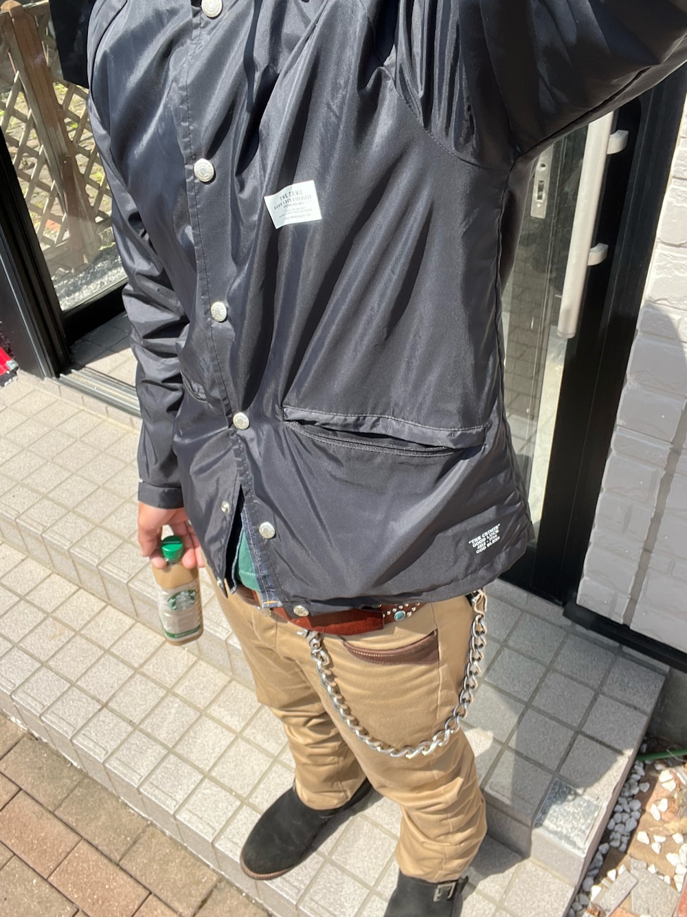 アッツ ルードギャラリーブラックレベルエンジニアブーツ REBELS LEATHER ENGINEER BOOTS (BLACK) / RUDE GALLERY BLACK REBEL