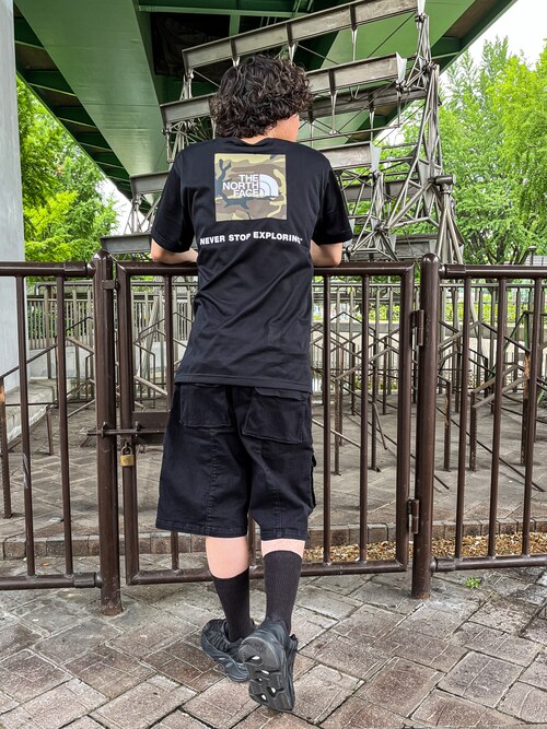 Yo B 2nd 名古屋 The North Faceのtシャツ カットソーを使ったコーディネート Wear