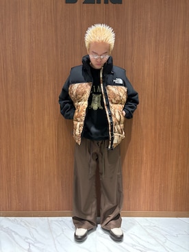 「アイテム（ダウンベスト）」を使った、yoさん（メンズ・167cm）の秋コーディネート
