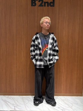 yoさん（メンズ・167cm）の春コーディネート
