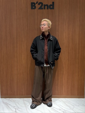 「アイテム（その他アウター）」を使った、yoさん（メンズ・167cm）の秋コーディネート