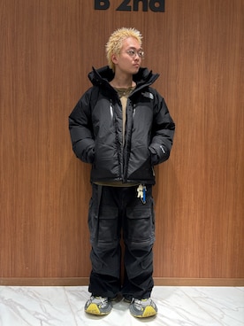 「アイテム（ダウンジャケット/コート）」を使った、yoさん（メンズ・167cm）の秋コーディネート