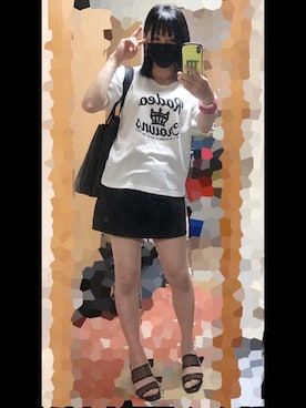 「Rodeo Crowns（ロデオクラウンズ）のアイテム」を使った、ヒデロックさん（メンズ・165cm）の夏コーディネート