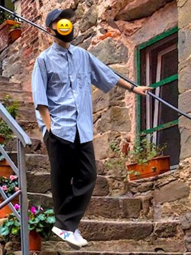 ポキB@ユニクロ勉強家(相互)さん（メンズ・166cm）の秋コーディネート