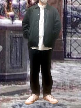 ポキB@ユニクロ勉強家(相互)さん（メンズ・166cm）の冬コーディネート