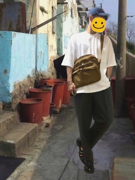 ポキB@ユニクロ勉強家(相互)さん（メンズ・166cm）の夏コーディネート