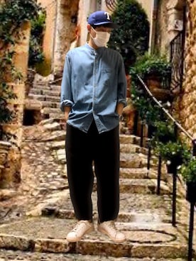 ポキB@ユニクロ勉強家(相互)さん（メンズ・166cm）の秋コーディネート