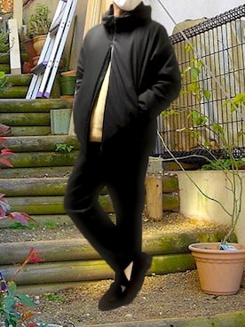 ポキB@ユニクロ勉強家(相互)さん（メンズ・166cm）の冬コーディネート