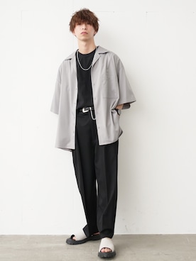 あすさん（メンズ・176cm）の夏コーディネート