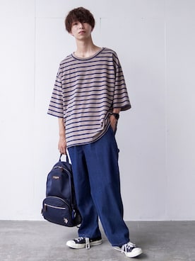 あすさん（メンズ・176cm）の夏コーディネート