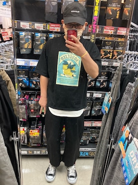 「CONVERSE（コンバース）のアイテム（帽子）」を使った、しげさん（メンズ・170cm）の秋コーディネート