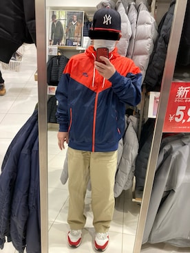 「アイテム（チノパンツ、その他）」を使った、しげさん（メンズ・170cm）の冬コーディネート