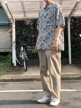 ひさん(メンズ・175cm)の夏コーディネート