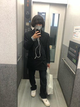 「Yves Saint Laurent（イヴサンローラン）のアイテム（テーラードジャケット）」を使った、まささん（メンズ・165cm）の秋コーディネート