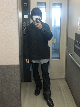 「Yves Saint Laurent（イヴサンローラン）のアイテム（ブルゾン）」を使った、まささん（メンズ・165cm）の秋コーディネート
