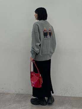 「アイテム（スウェット）」を使った、marina  さん（レディース・160cm・30代）の秋コーディネート