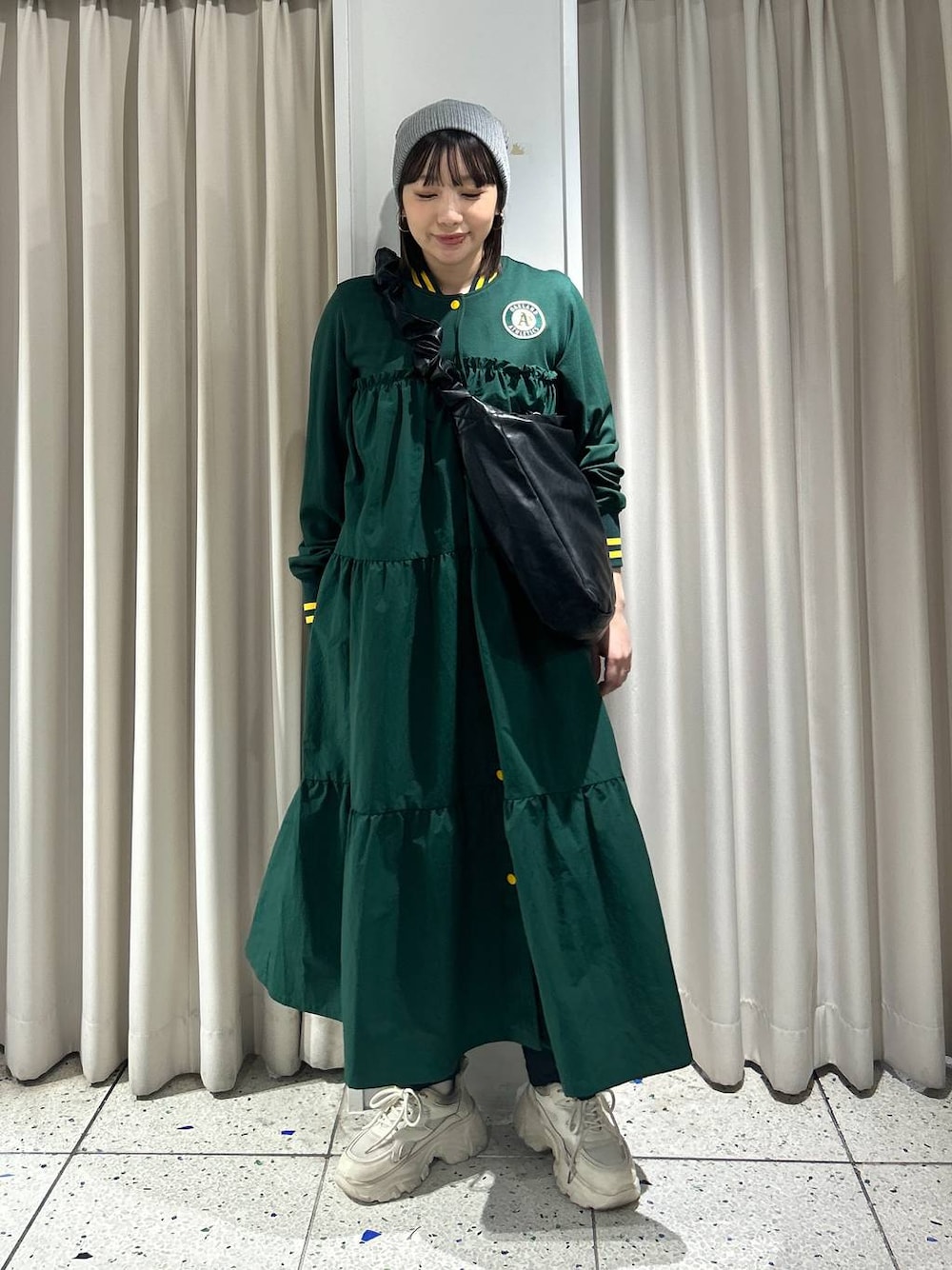 ay様専用 MLB/スタジャンコンビワンピース LOWRYS FARM