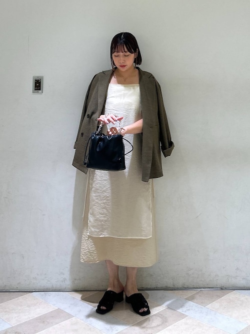 apart by lowrysシアーレイヤードワンピース LOWRYS FARM ワンピース シアーレイヤードキャミワンピース