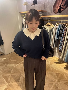 marina  さん（レディース・160cm）の秋コーディネート